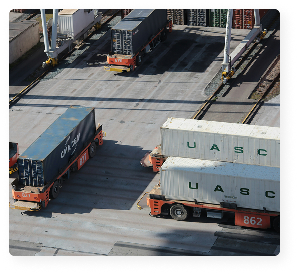 Loaded Container