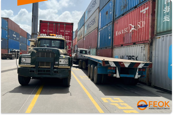FEOK Truck at Port